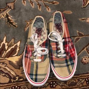 Plaid Vans